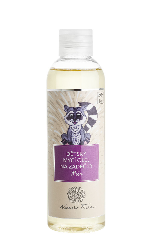 Nobilis Tilia Dětský mycí olej na zadečky Míša Varianta: 200 ml