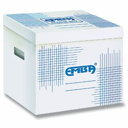 Emba - úložný box - bílý