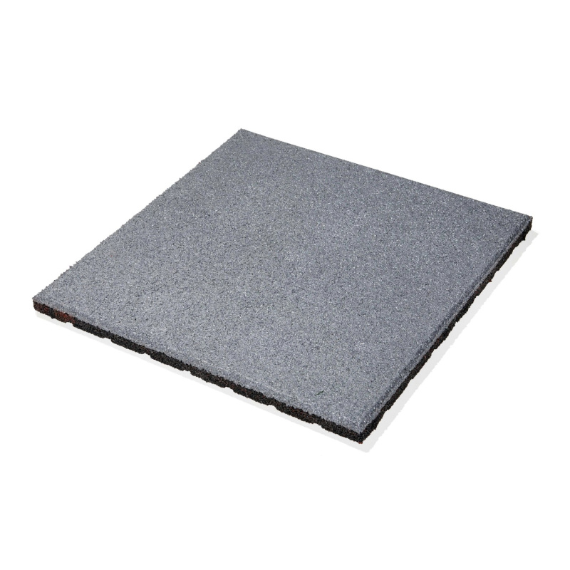 MAX3 Gumová dlažba šedá 500 x 500 x 25 mm