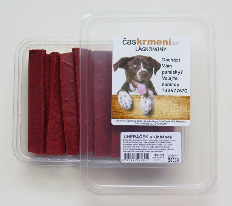 LÁSKOMINY UHERÁČEK S KLOBÁSOU 350g