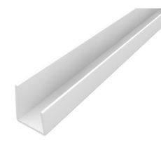 Profil ukončovací PVC 12,5 mm DK Mont 2,5 m (50 ks/bal.)