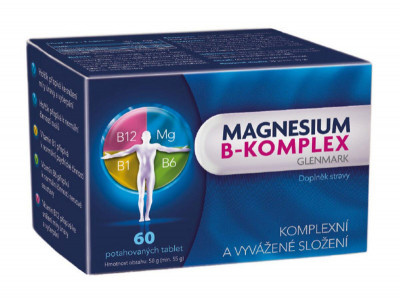 Magnesium B-komplex Glenmark tbl.60