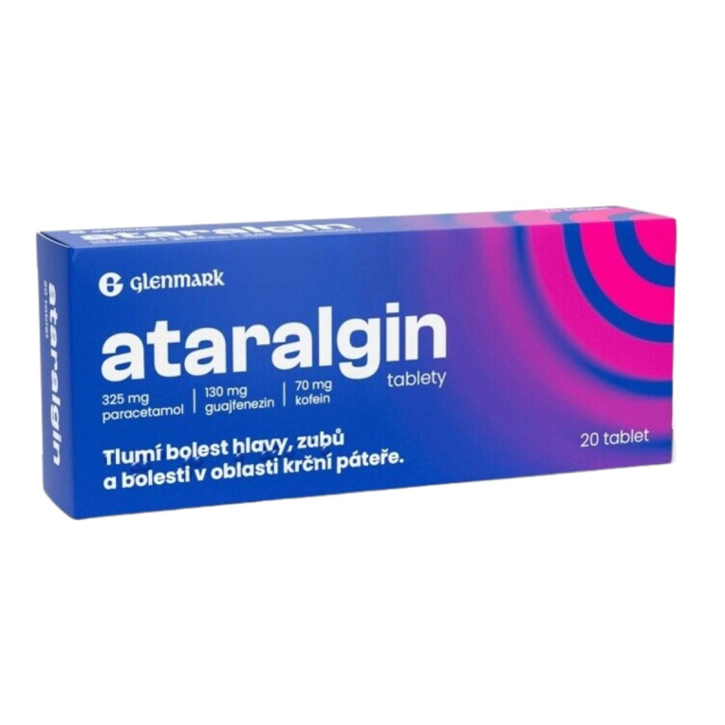 ATARALGIN 325MG/130MG/70MG Tableta 20