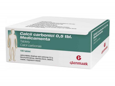 Calcii Carbonici 0.5tbl.MVM por.tbl.nob.100x0.5g