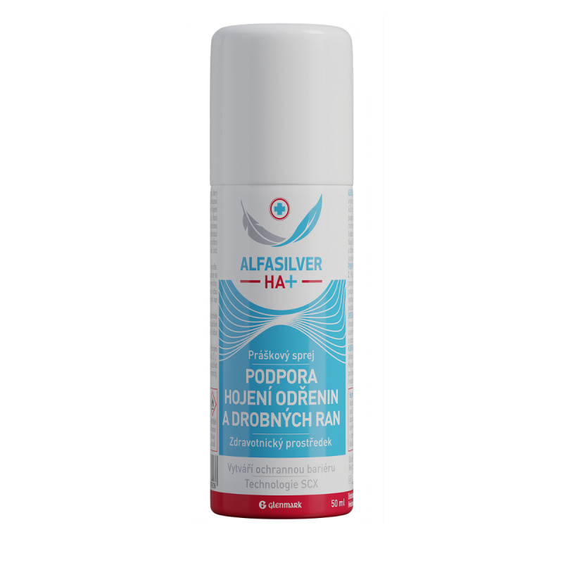 Alfasilver HA+ práškový sprej 50ml