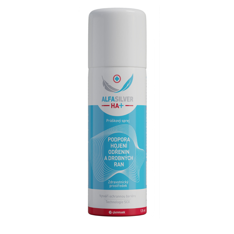 ALFASILVER HA+ Práškový sprej 125 ml