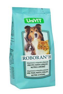 Roboran H - vitamíny a minerály pro psy, kočky, králíky aj., 250g