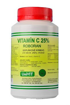 Vitamin C 25 Roboran plv 250 g