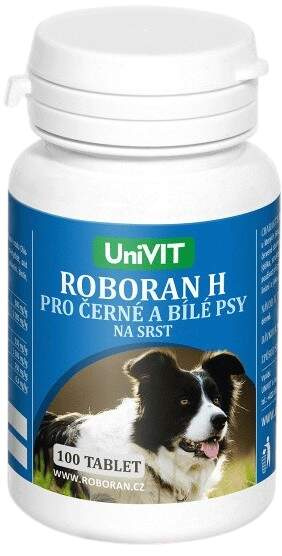 Roboran H Pro Psy Černé a Bílé 100 tbl