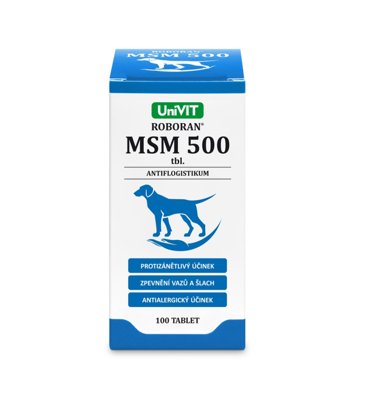 Roboran MSM 500 pro psy  100tbl