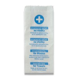 Sáčky hygienické papírové, 100 ks