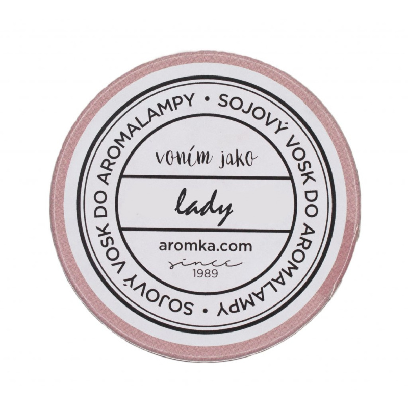 Přírodní vonný vosk do aromalampy sójový - AROMKA Vůně: Lady