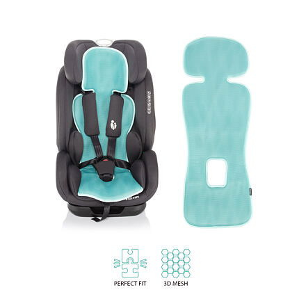 Prodyšná podložka do autosedačky Breeze sk. 1 Aquatic Green