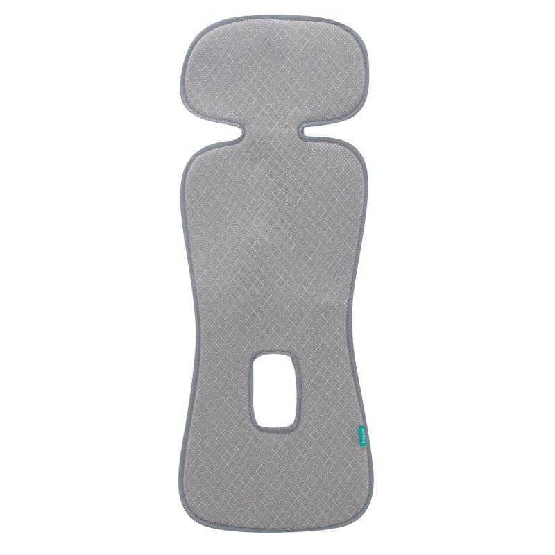 Prodyšná podložka do autosedačky Breeze Zopa skupiny 1 v barvě Foggy Grey