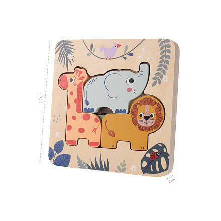 Zopa Dřevěné puzzle hlavolam