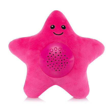 Zopa Plyšová hračka Hvězdička s projektorem, pink