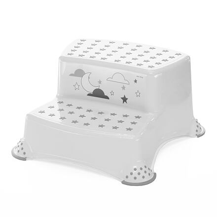 Zopa Dvojstupínek k WC/umyvadlu "Moon" White
