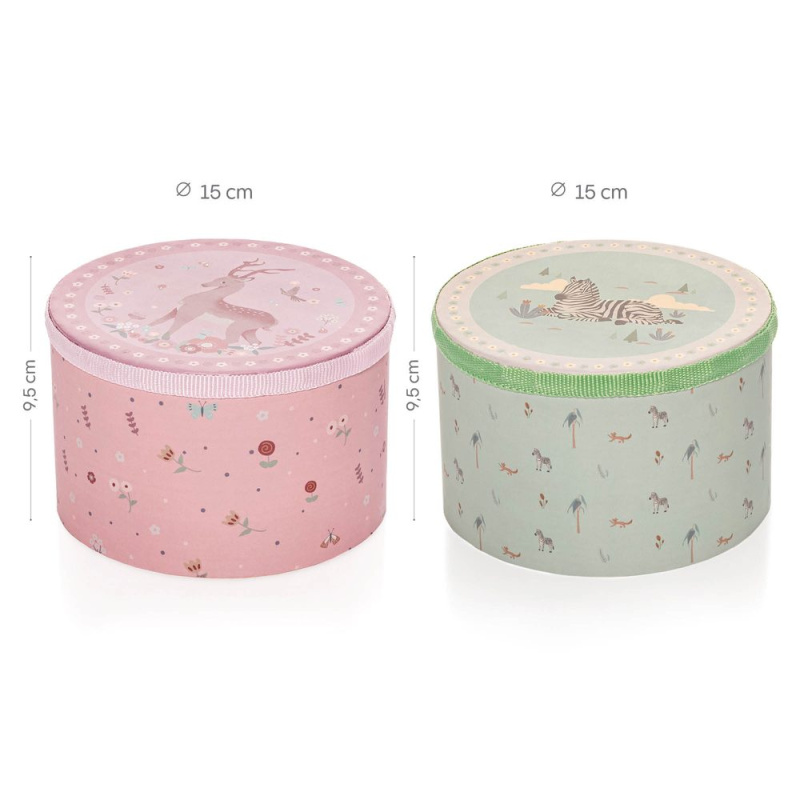 Dřevěný dětský bubínek Mint