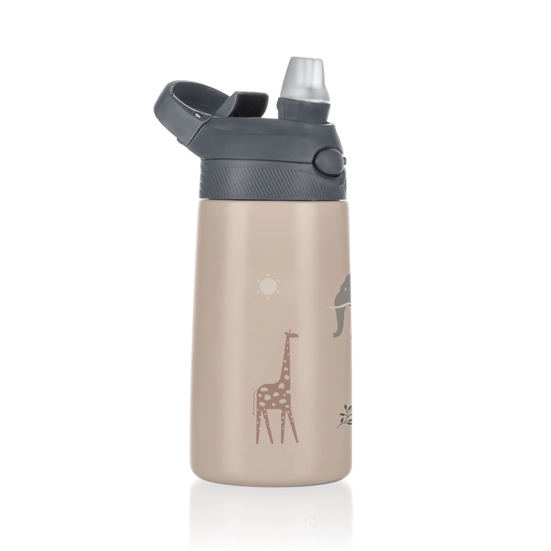 Dětská termo láhev 400 ml Safari s pítkem