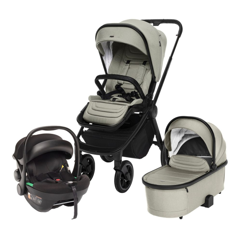 ZOPA Set Move Cross 3 + korba + autosedačka - Boss Grey