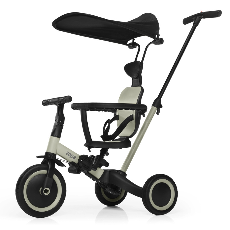 tříkolka 6v1 s vodicí tyčí Zopa Razor Pro – Boss Grey