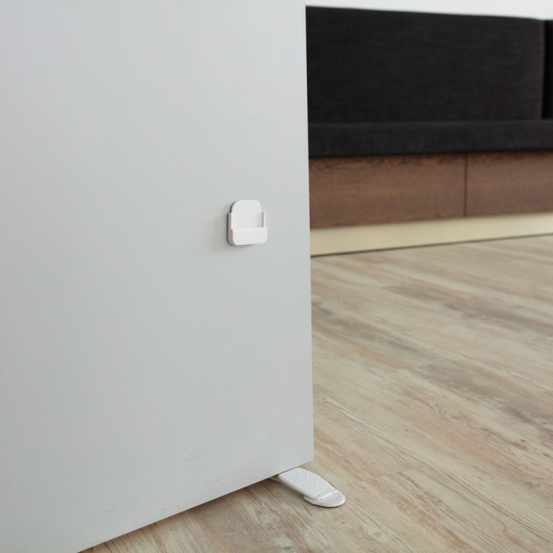 Zopa obousměrná zarážka dveří 2ks white