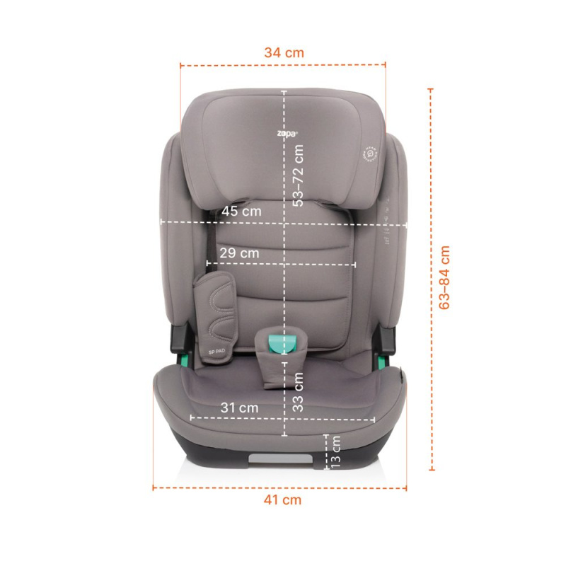 Autosedačka Matrix i-Size Toffee Brown