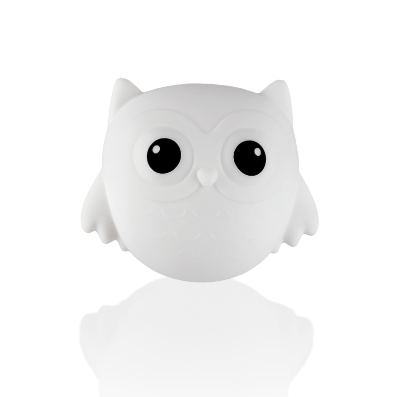 ZOPA Silikonové nástěnné noční světlo - Owl