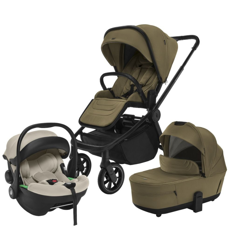 ZOPA Set kočárek Move Cross 5 + hluboká korba Move XL 5 + autosedačka XM - Toffee Brown