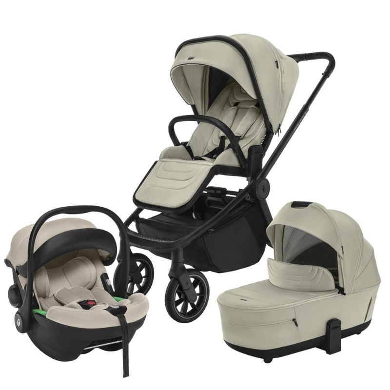 ZOPA Set kočárek Move Cross 5 + hluboká korba Move XL 5 + autosedačka XM - Boss Grey