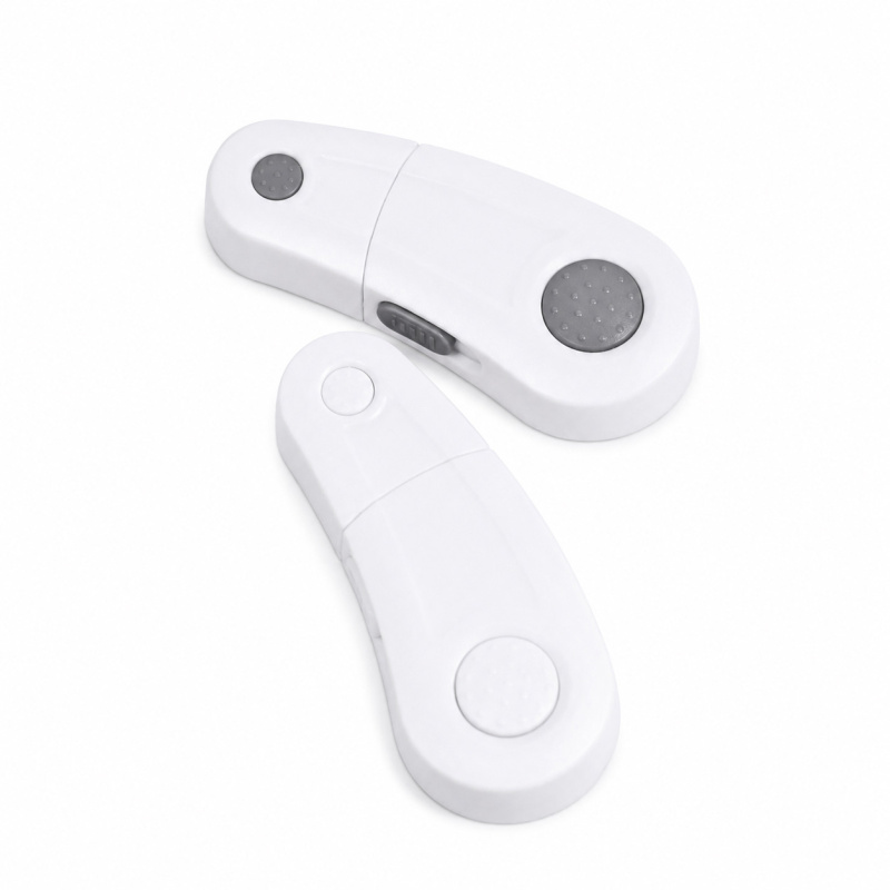 Zopa zámek skříněk 2ks white/grey