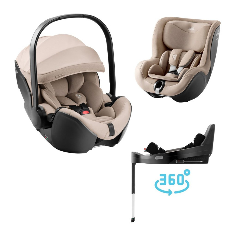 Autosedačkový set Britax Römer Baby-Safe Pro Style + Vario Base 5Z + Dualfix 5Z, teak