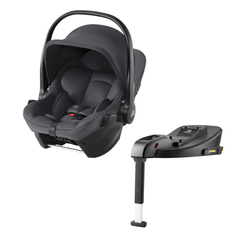 Autosedačka BRITAX RÖMER Baby-Safe Core se základnou Baby-Safe Core Base, Midnight Grey