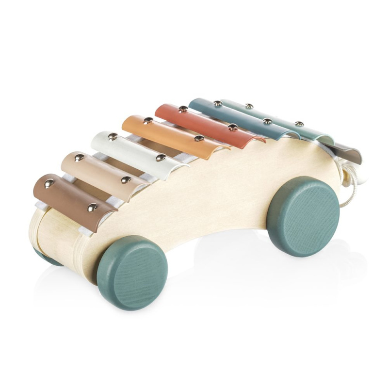 Zopa Wooden Pull Xylophone tahací xylofon ze dřeva 1 ks