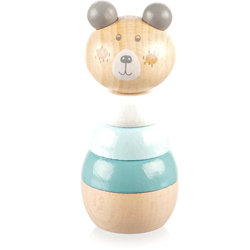 Zopa Dřevěné nasazovací zvířátko Bear