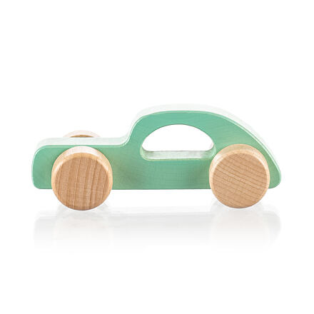 ZOPA Dřevěné sportovní autíčko Grey mint