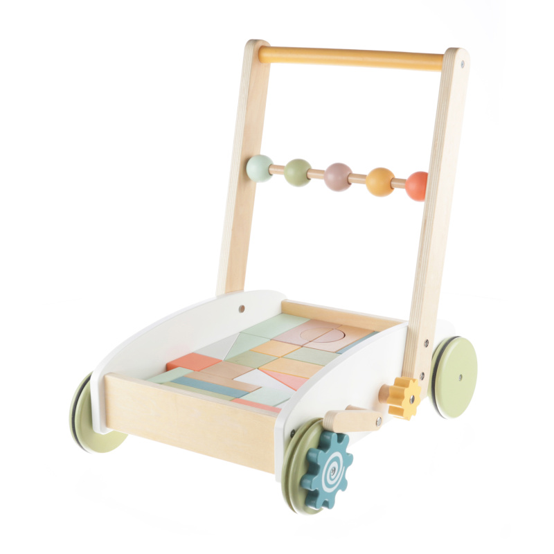 ZOPA vozík s kostkami Wood
