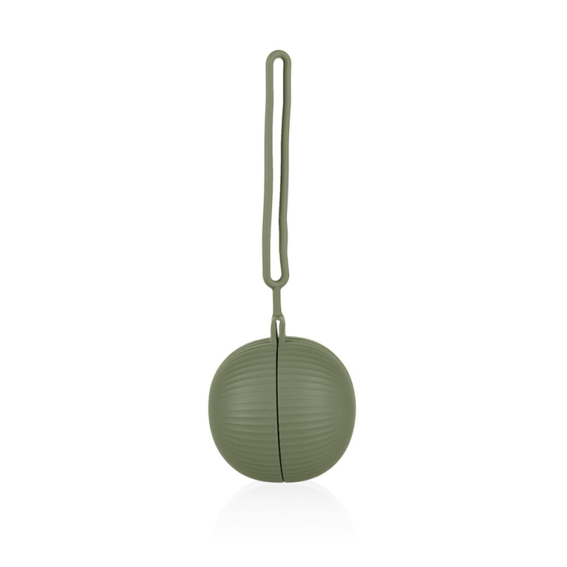 Silikonové pouzdro na dudlík s uzavíráním, forest green