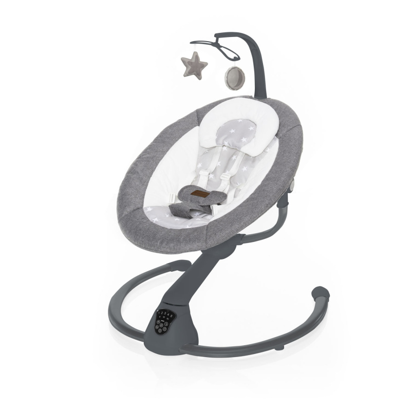 Zopa lehačka Lullaby šedá stars šedá