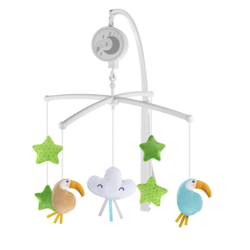 Zopa Music Mobile Toucan kolotoč na postýlku 1 ks