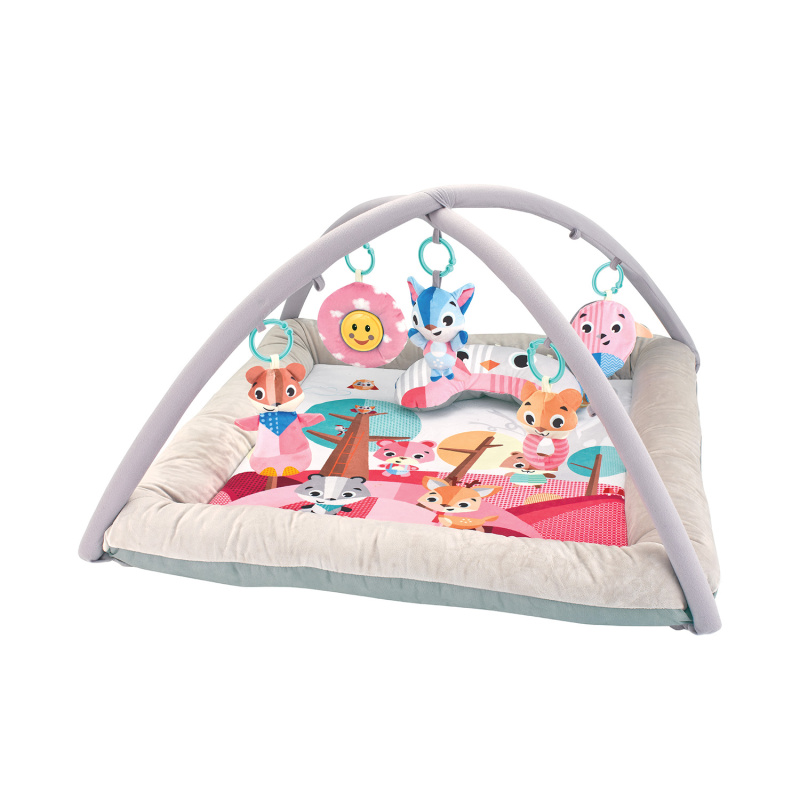 ZOPA Hrací deka 3D forest pink