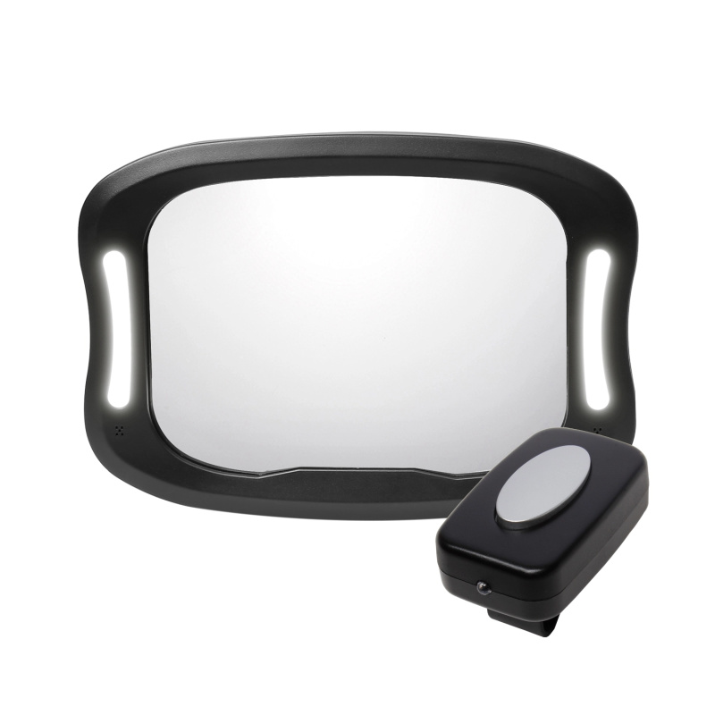 Zopa zrcátko s LED osvětlením Black