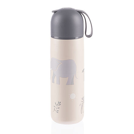 Zopa Termoska na tekutiny se silikonovým držákem 400 ml