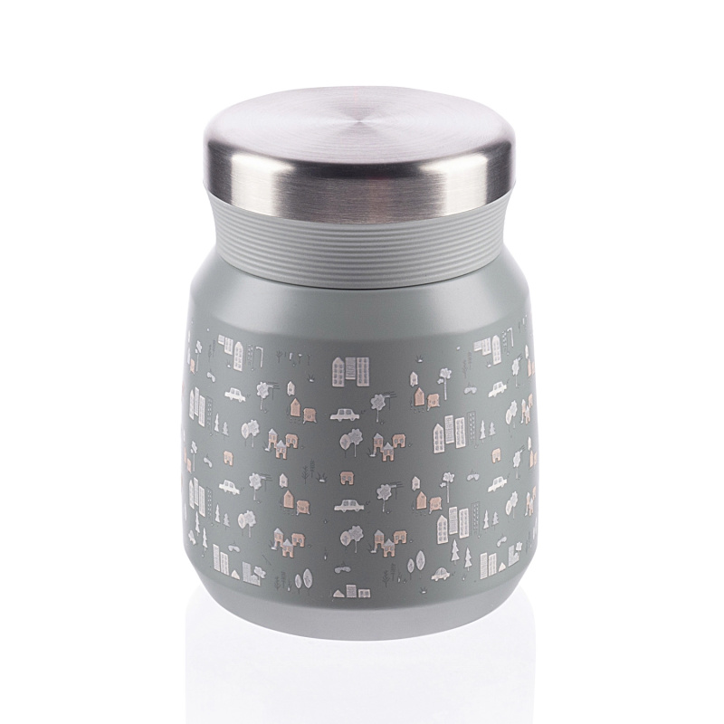 Zopa Termoska na jídlo 300 ml - šedá