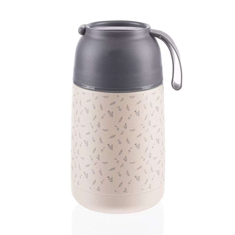 Zopa Termoska na jídlo se silikonovým držákem 620 ml - růžová
