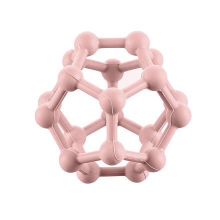 Zopa Silikonové kousátko Atom, růžové