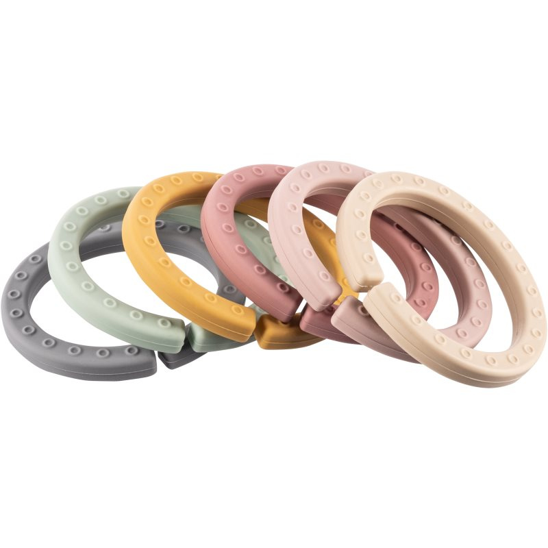 Zopa silikonové multifunkční kroužky řetěz Multicolor