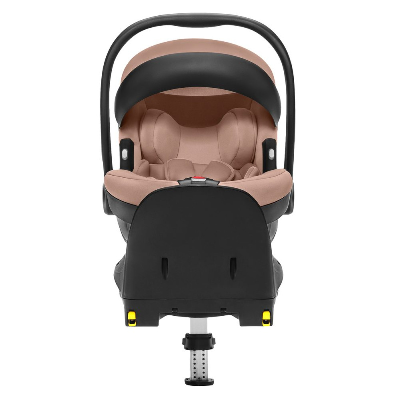 Autosedačka pro kojence XM Plus i-Size Coral Pink s ISOFIX základnou