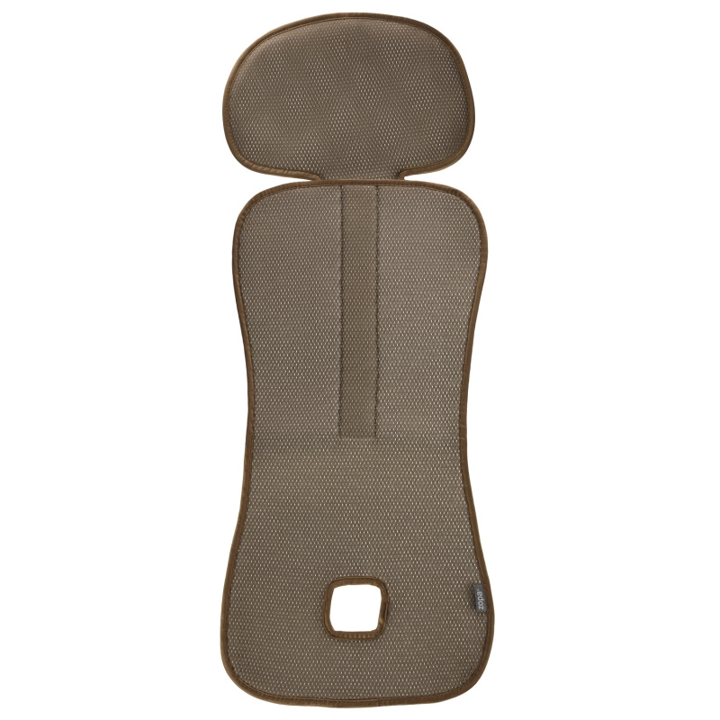 Prodyšná podložka do autosedačky Breeze pro skupinu 2/3, toffee brown