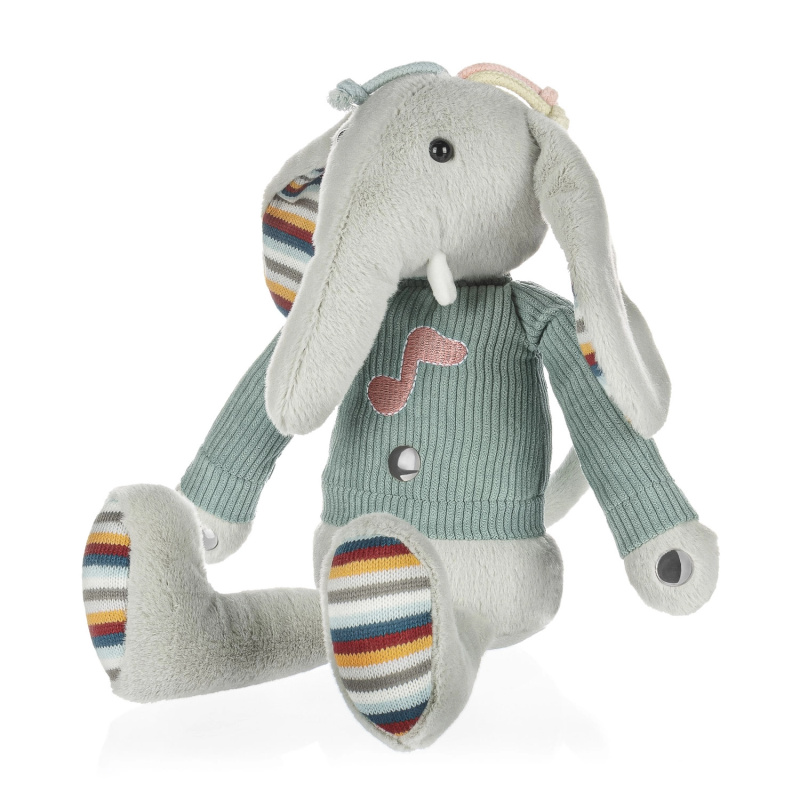 Zopa Plush Interactive Buddy Elephant interaktivní plyšová hračka 12 m+ 1 ks